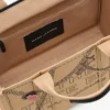 The medium-sized Canvas Tote Bag with Trompe-l’œil charm