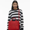 The medium-sized Tote Bag made of leather The medium-sized Tote Bag made of leather