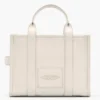 The medium-sized Tote Bag made of leather The medium-sized Tote Bag made of leather