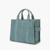 The medium-sized Washed Monogram Denim Tote Bag The medium-sized Washed Monogram Denim Tote Bag