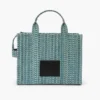 The medium-sized Washed Monogram Denim Tote Bag The medium-sized Washed Monogram Denim Tote Bag