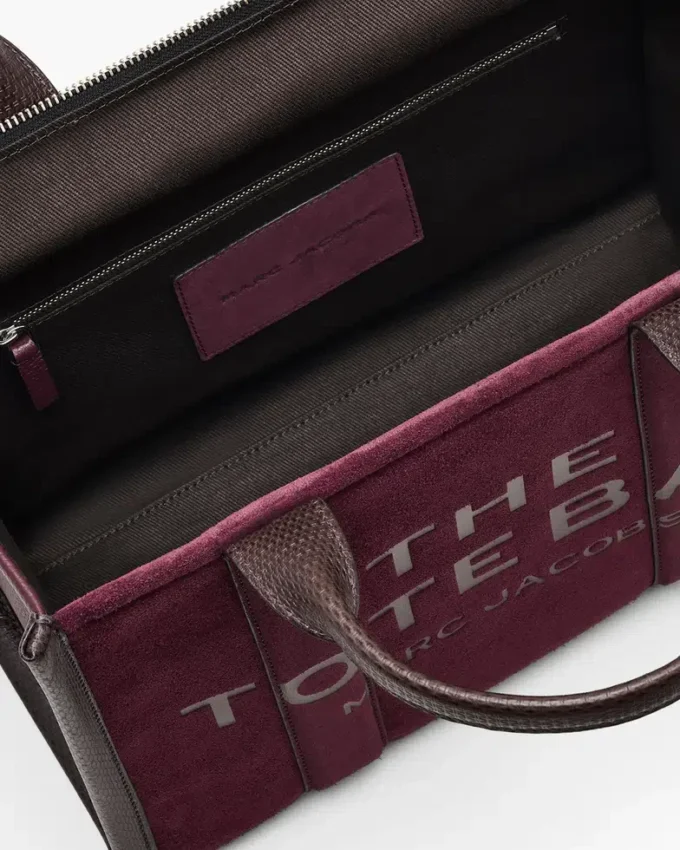 The medium Tote Bag made of suede
