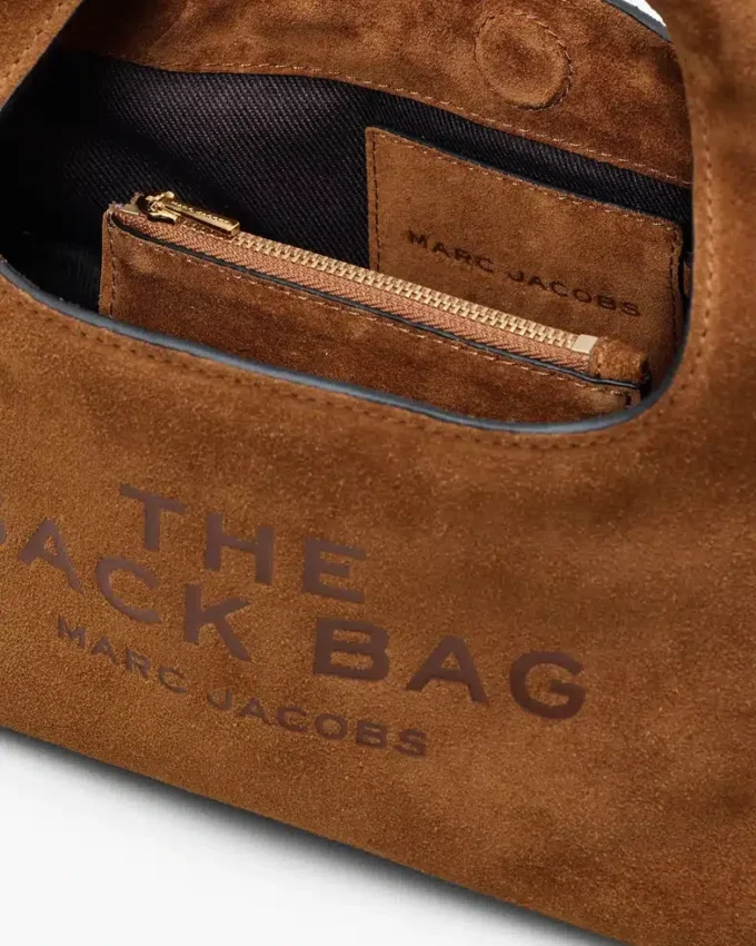 The Mini Sack Bag aus Wildleder The Mini Sack Bag aus Wildleder
