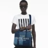 The mittelgroße Denim-Tote Bag The mittelgroße Denim-Tote Bag