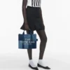 The mittelgroße Denim-Tote Bag The mittelgroße Denim-Tote Bag