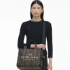 The Monogram Jacquard Tote Bag The Monogram Jacquard Tote Bag