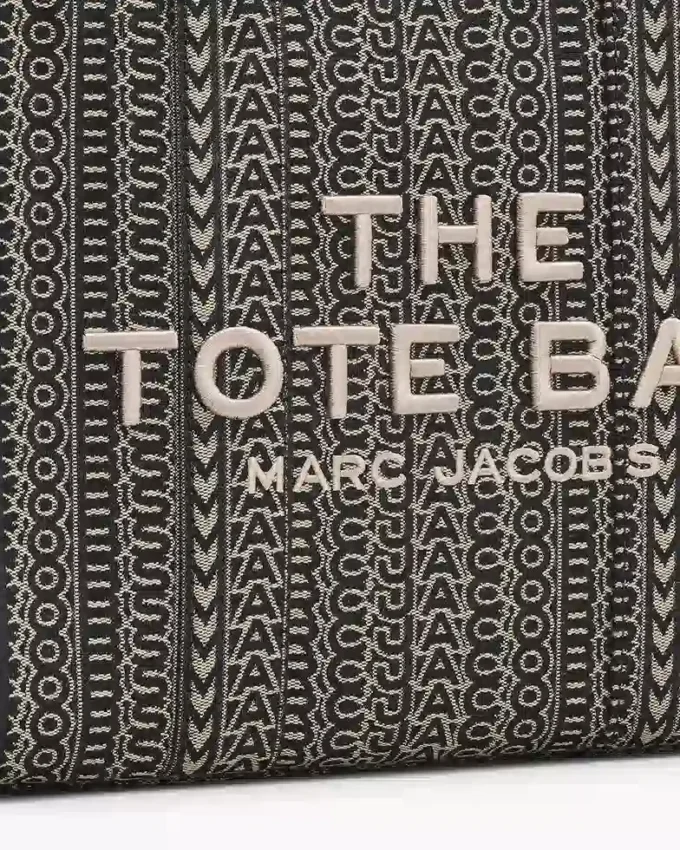 The Monogram Jacquard Tote Bag The Monogram Jacquard Tote Bag