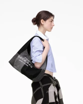 The Patchwork-Denim-Sack Bag The Patchwork-Denim-Sack Bag