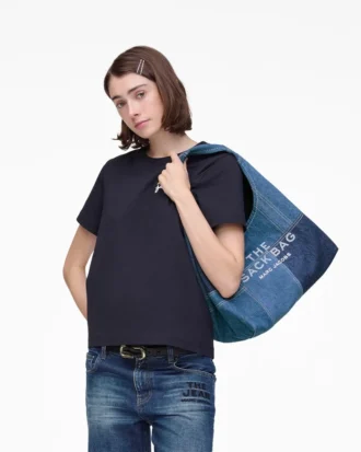 The Patchwork-Denim-Sack Bag The Patchwork-Denim-Sack Bag