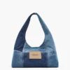The Patchwork-Denim-Sack Bag