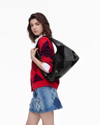 The Patchwork Sack Bag aus Wildleder The Patchwork Sack Bag aus Wildleder