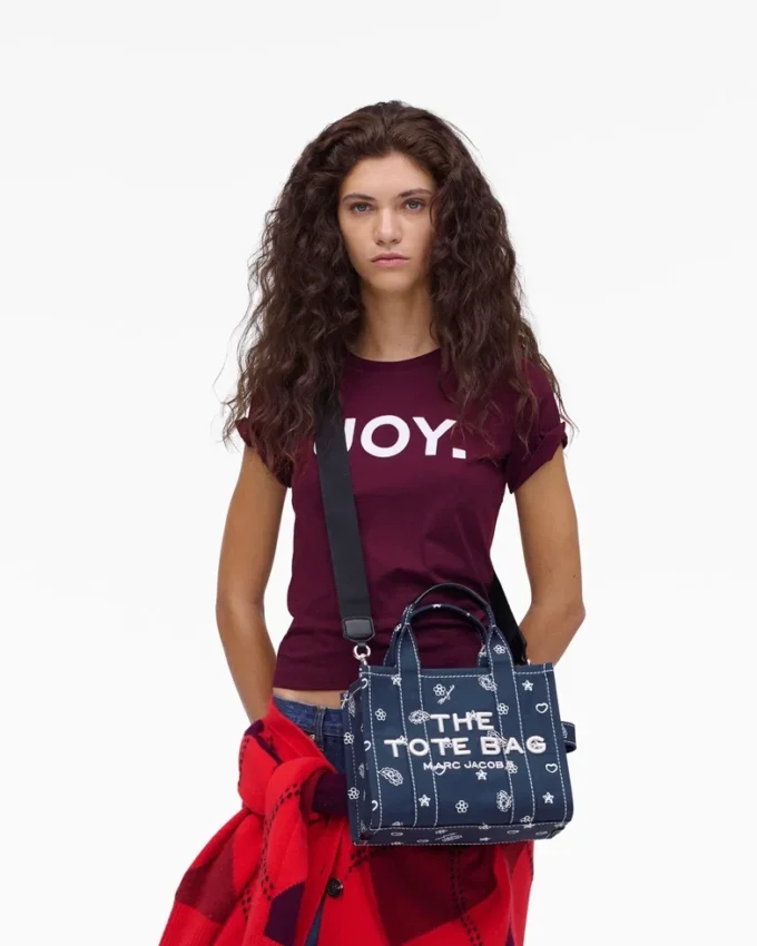 The small Bandana Canvas Tote Bag The small Bandana Canvas Tote Bag
