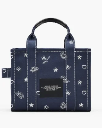 The small Bandana Canvas Tote Bag The small Bandana Canvas Tote Bag