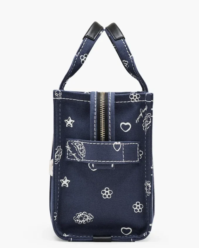 The small Bandana Canvas Tote Bag The small Bandana Canvas Tote Bag
