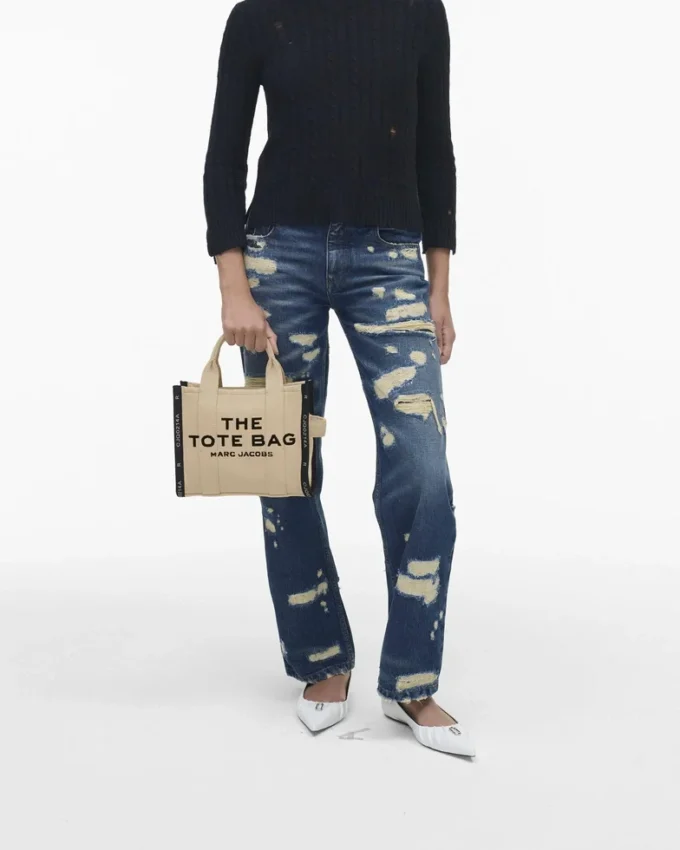 The small Jacquard Tote Bag