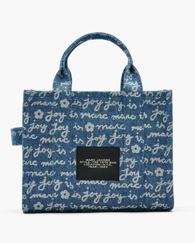 The small Joy Denim Tote Bag The small Joy Denim Tote Bag