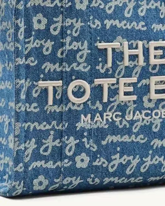 The small Joy Denim Tote Bag The small Joy Denim Tote Bag