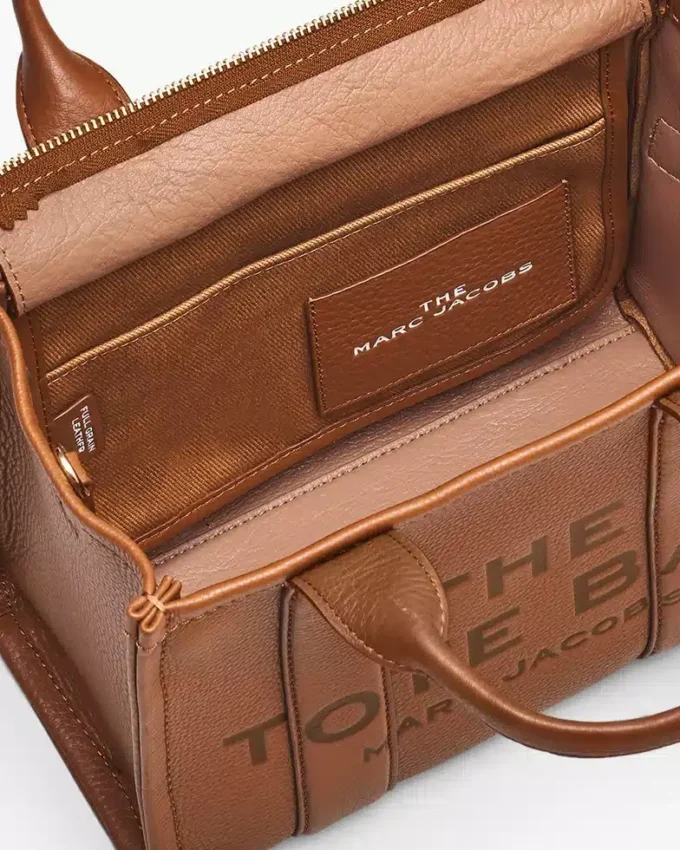 The small leather Tote Bag The small leather Tote Bag