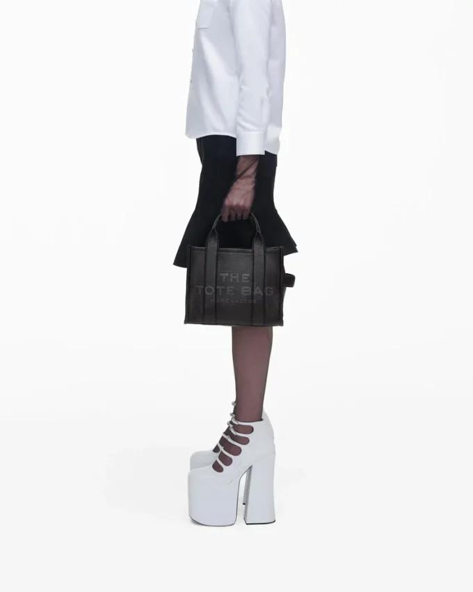 The small leather Tote Bag The small leather Tote Bag