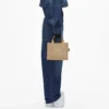 The small leather Tote Bag The small leather Tote Bag