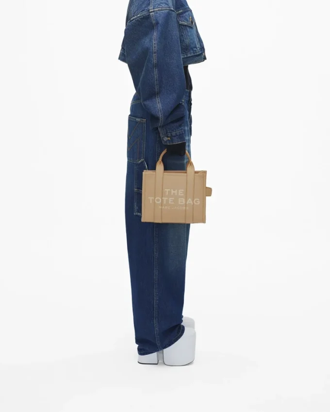 The small leather Tote Bag The small leather Tote Bag