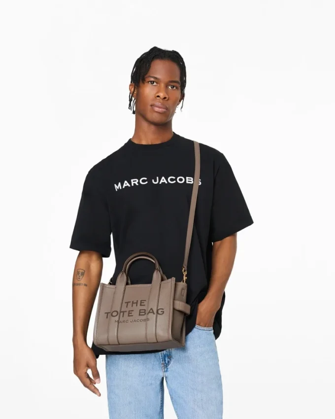 The small leather Tote Bag The small leather Tote Bag