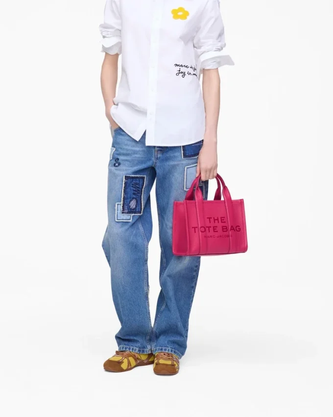 The small leather Tote Bag The small leather Tote Bag