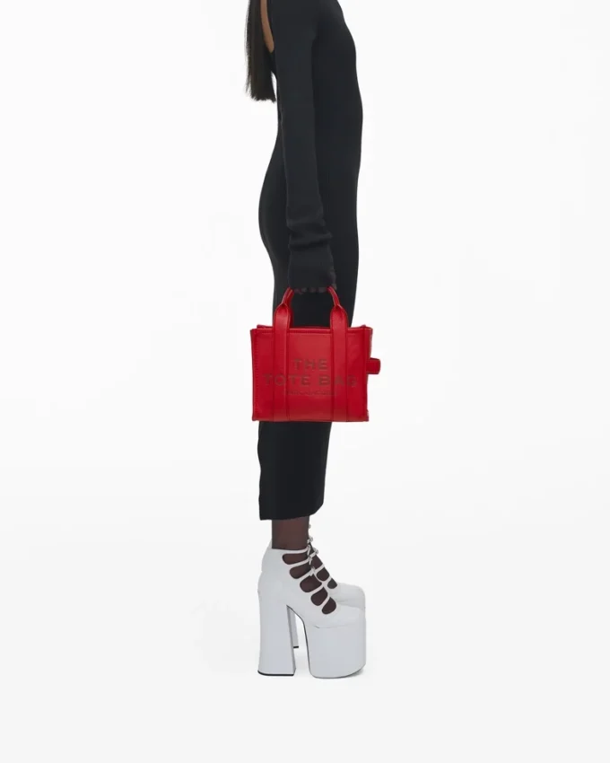 The small leather Tote Bag The small leather Tote Bag