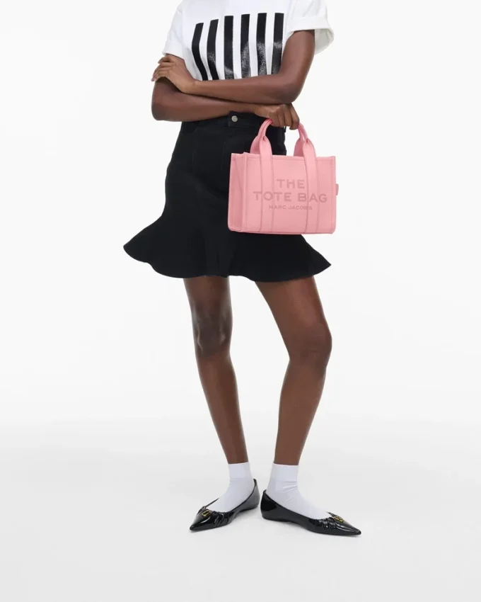 The small leather Tote Bag The small leather Tote Bag