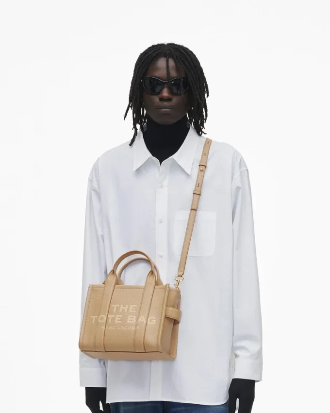 The small leather Tote Bag The small leather Tote Bag