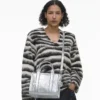 The small Metallic Leather Tote Bag The small Metallic Leather Tote Bag