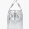 The small Metallic Leather Tote Bag The small Metallic Leather Tote Bag