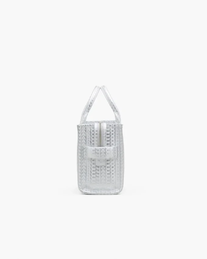 The small Monogram Metallic Tote Bag The small Monogram Metallic Tote Bag