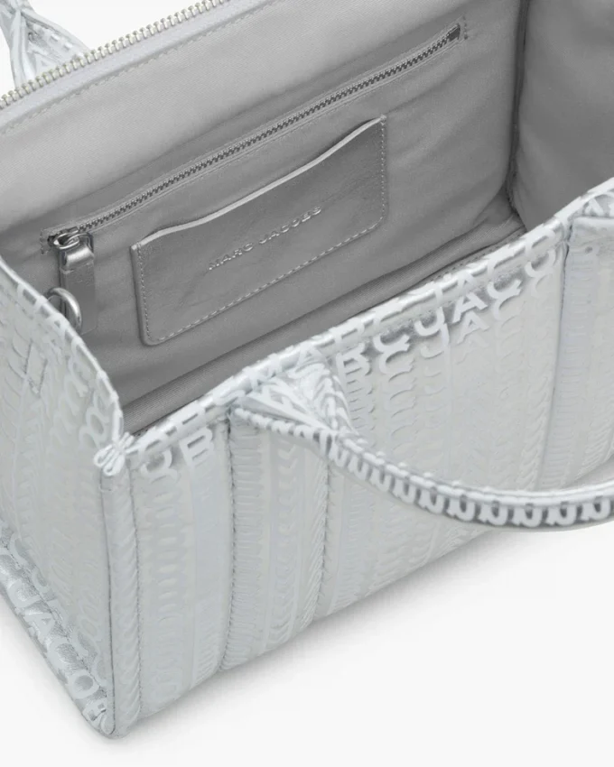 The small Monogram Metallic Tote Bag The small Monogram Metallic Tote Bag