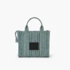 The small Washed Monogram Denim Tote Bag The small Washed Monogram Denim Tote Bag