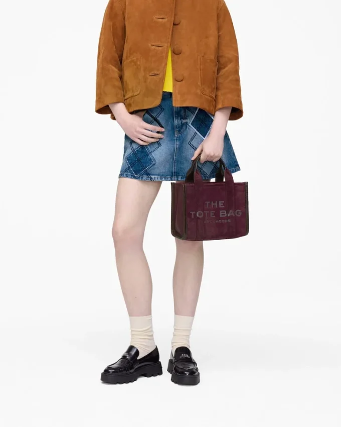 The small Wildleder Tote Bag The small Wildleder Tote Bag