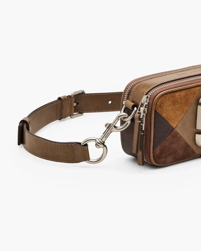 The Snapshot-Tasche aus Wildleder The Snapshot-Tasche aus Wildleder