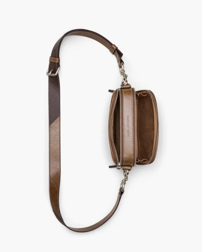 The Snapshot-Tasche aus Wildleder The Snapshot-Tasche aus Wildleder