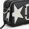 The Star Patchwork Leder-Snapshot-Umhängetasche The Star Patchwork Leder-Snapshot-Umhängetasche