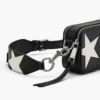 The Star Patchwork Leder-Snapshot-Umhängetasche The Star Patchwork Leder-Snapshot-Umhängetasche