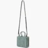The washed Monogram denim Tote Bag The washed Monogram denim Tote Bag