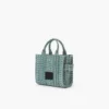 The washed Monogram denim Tote Bag The washed Monogram denim Tote Bag