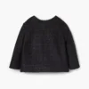 Tweed-Jacke mit Rückwärtsdruck Tweed-Jacke mit Rückwärtsdruck