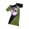 Twisted-T-Shirt-Kleid