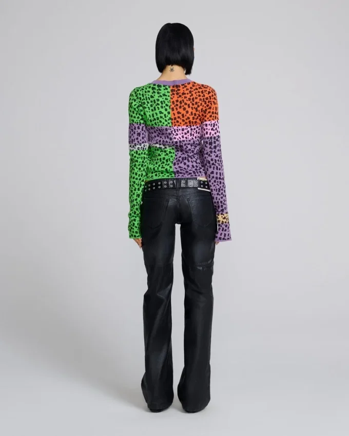 Verrückter Cheetah-Cardigan Verrückter Cheetah-Cardigan